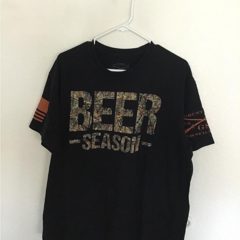 Grunt style Beer Season t shirt size XL